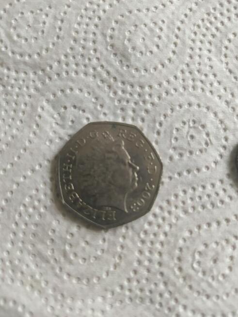 20 Koron/ SZWECJA ,FIFTY PENCE (50)-2003,FIVE PENCE (5)-2014