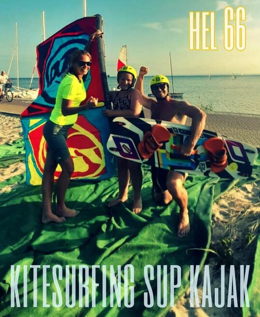Kitesurfing - kursy na HEL pakiety