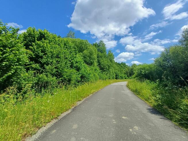 Działka z możliwością zabudowy położona w dolinie rzeki San