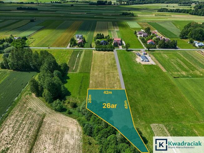 Działka budowlana Bzianka gm. Rymanów,