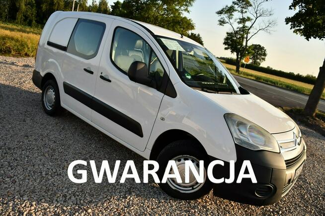 Citroen Berlingo 1.6HDI#90KM#5osób#LONG#BRYGADÓWKA#Świeży Import#1 Rok gwarancji#Super!