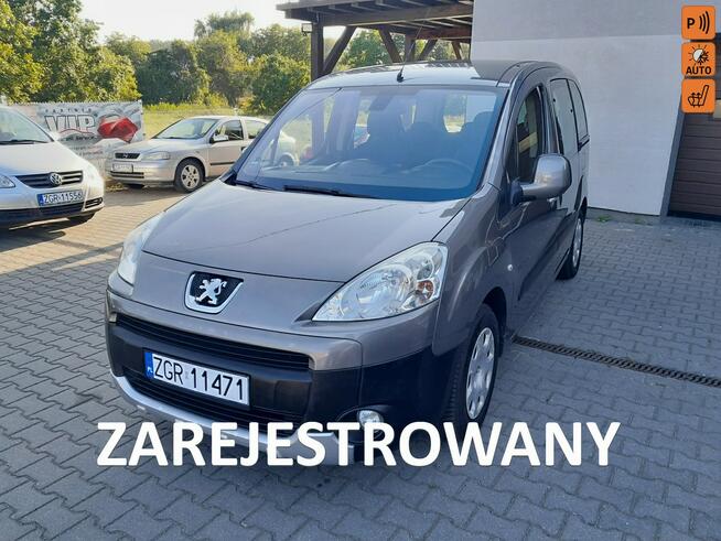 Peugeot Partner 1.6 HDI klimatronik elektryka 5osób tempomat czujniki parkow stan BDB