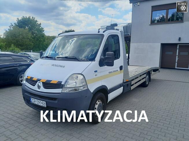 Renault Master 2.5 DCI AUTOLAWETA klima 6 biegów pneumatyka wyciągarka 150 KM