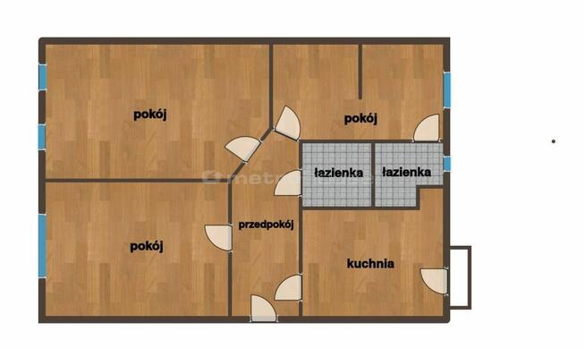 Duże mieszkanie w kamienicy - centrum Olsztyna
