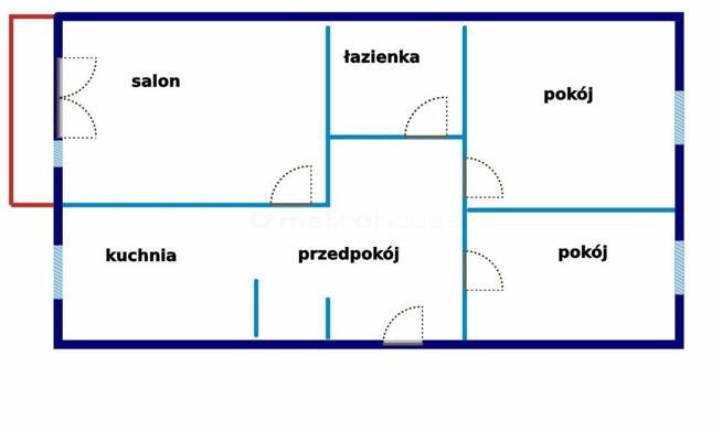 Ładne mieszkanie po remoncie 47,3m2; okazja cenowa