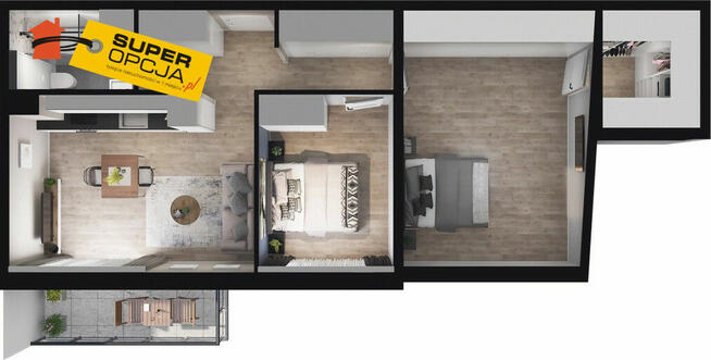 Mieszkanie Kraków Ruczaj, Jana Kantego Federowicza