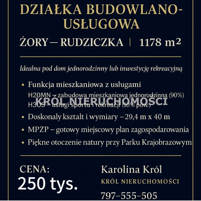Działka Żory Baranowice