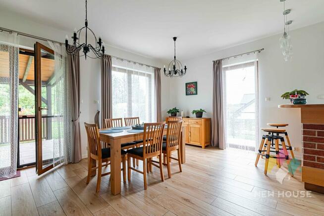 Bartąg, przytulny dom z widokiem na jezioro