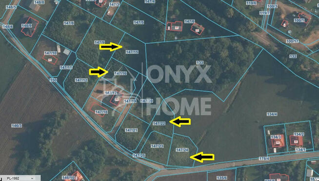 Działka budowlana Załęże gm. Przodkowo, Zielona Droga