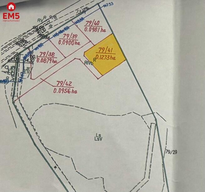 Działka budowlana Rożyńsk Wielki gm. Prostki