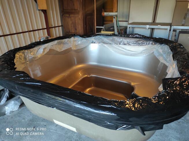 wklad akrylowy do balii - jakuzzi - złoty - nowy