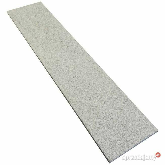 Stopień granitowy G654 NEW płomieniowany 150x33x3 cm