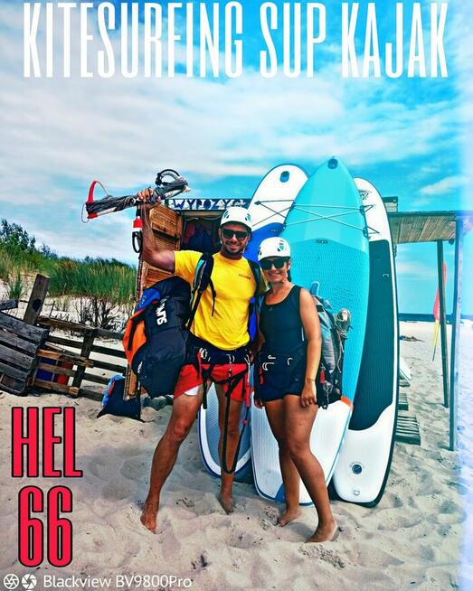 Kitesurfing - kursy na HEL pakiety