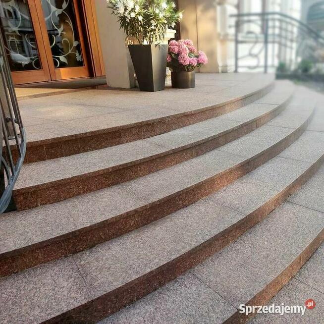 Płytki Granit Maple Red G562 płomieniowany 60x60x2 cm