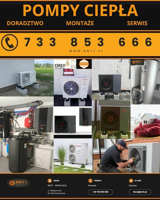 Pompa Ciepła z montażem