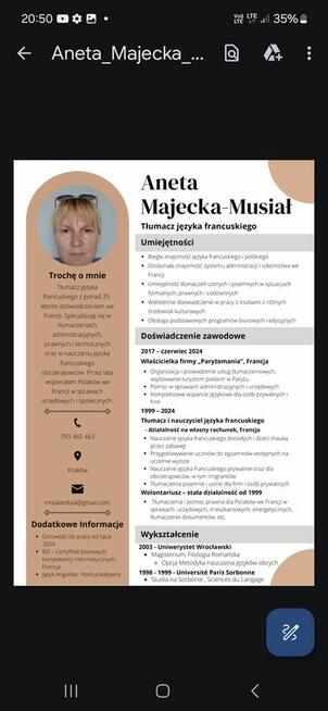 Filolog romanistyki języka francuski