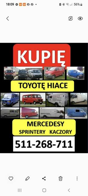 Skup aut MERCEDESÓW Mercedes TOYOT Toyota Avensis Sprinter A