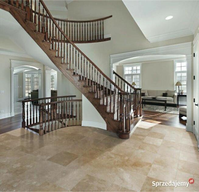 Płytki TrawertynClassic bębnowany komplet 0,742 m2 grubość 3