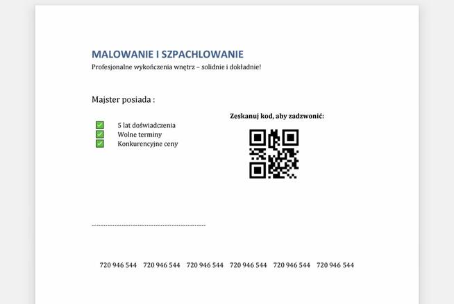 Malowanie