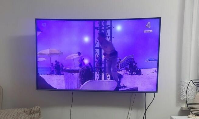 TV Samsung 55 UE55J6300 plamy na ekranie - OKAZJA