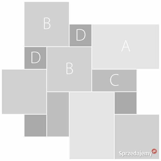 Płytki TrawertynClassic bębnowany komplet 0,742 m2 grubość 3