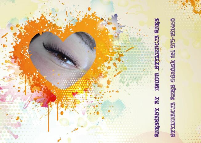 Przedłużanie rzęs, rzęsy 2d 3d 4d 5d 8d 10d