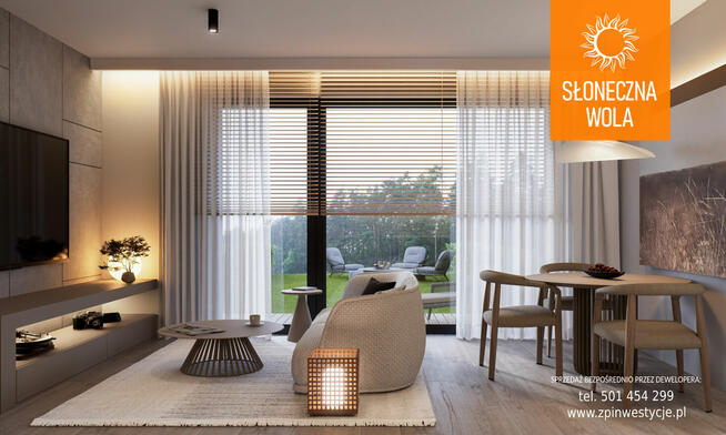 Mieszkanie 76 m2 z tarasem, ogródkiem, parking