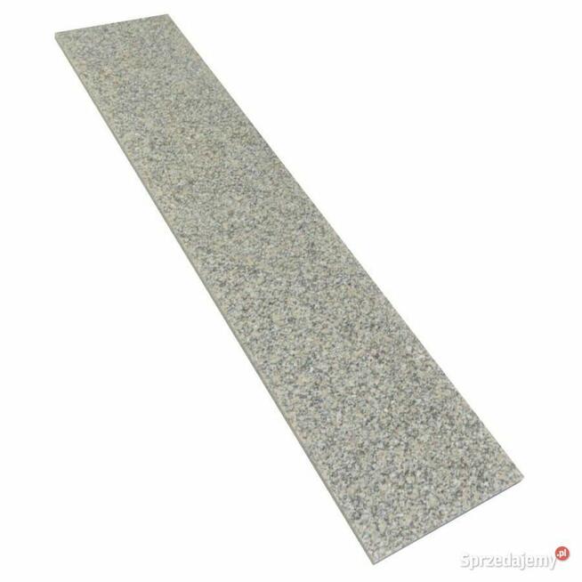 Stopień granitowy G602 Bianco Sardo polerowany 150x33x2 cm