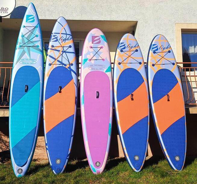 Nauka pływania na SUP z SUPer Bazą Miłomłyn