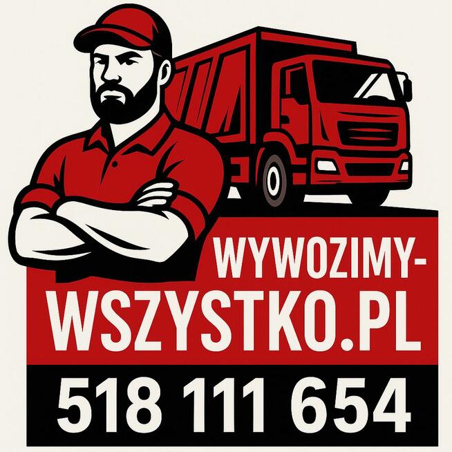 Wywóz mebli śmieci odpadów budowlanych Opróżnianie mieszkań