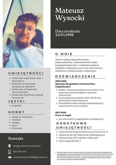 Szukam pracy