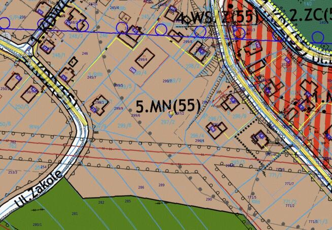 Działka budowlana o pow. 23,42 ar. Nowy Sącz ul. Ruczaj