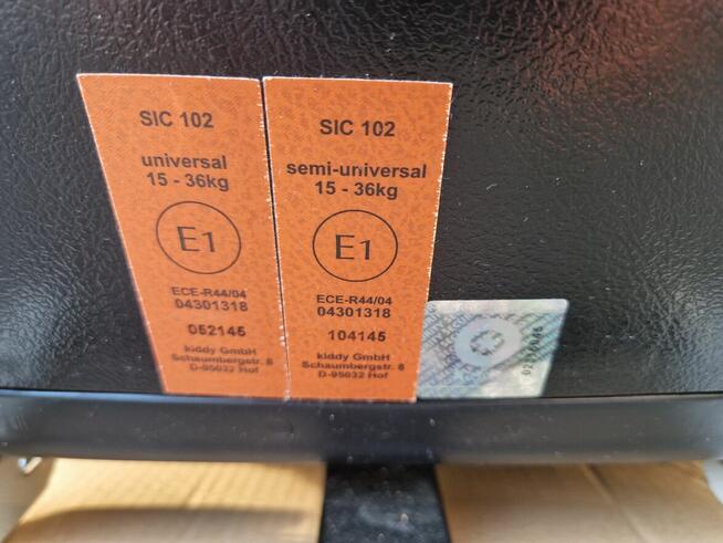 Fotelik samochodowy KIDDY CRUISERFIX PRO 3,15-36 kg, isofix