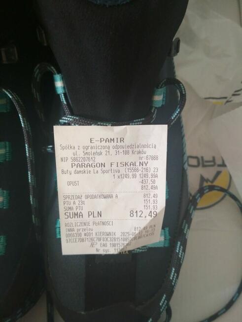 NOWE Buty trekkingowe damskie La Sportiwa roz. 39,5