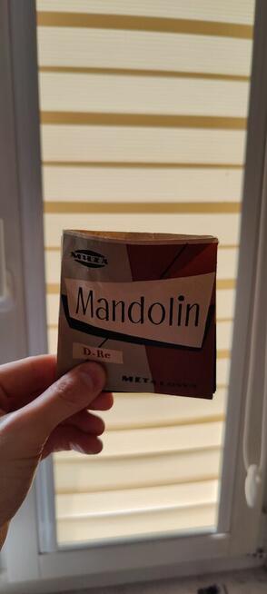 Struny do mandoliny - muza (historyczna ciekawostka)