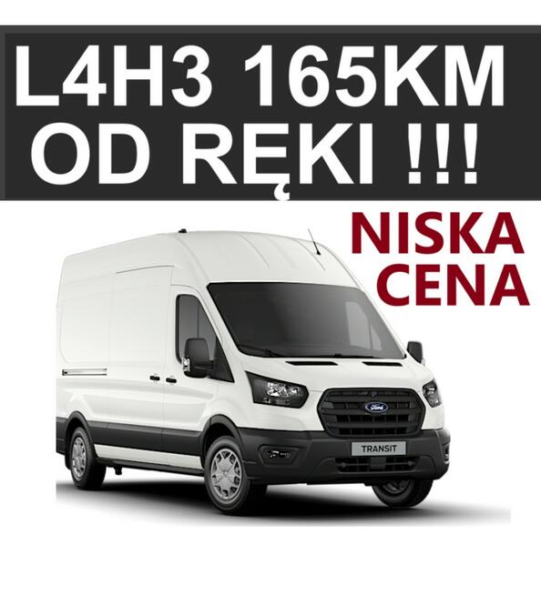 Ford Transit L4H3 165KM Kamera Czujniki parkowania Niska Cena Od ręki ! 1815zł