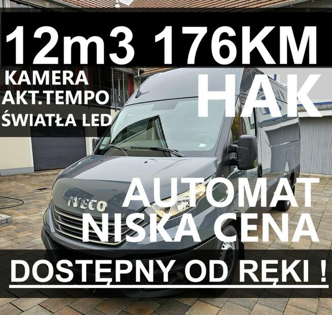 Iveco Daily 35S18A8H V 12m3 176KM Kamera Akt.Tempo. Komfortowy Fotel Od ręki 2234 zł