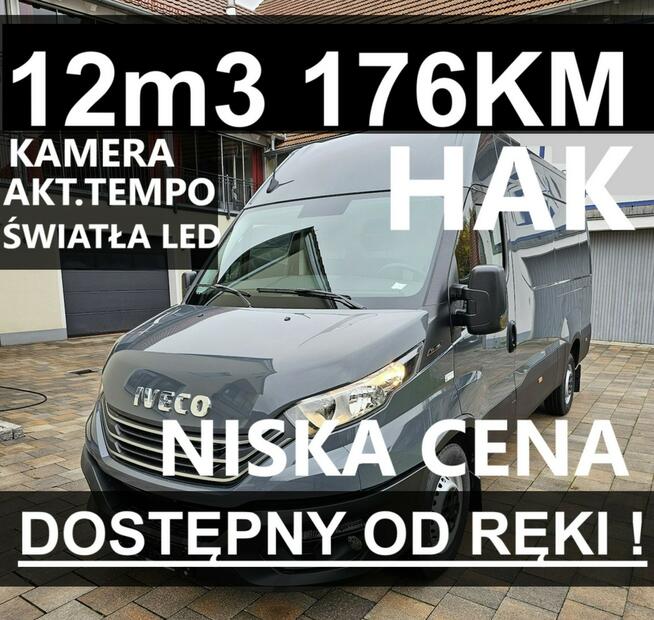 Iveco Daily 35S18A8H V 12m3 176KM Kamera Akt.Tempo. Komfortowy Fotel Od ręki 2134 zł