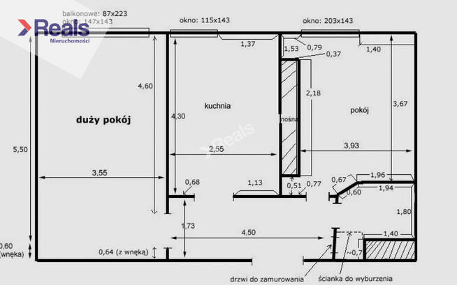 2-pok 59m2 Metro Służew z najemcą