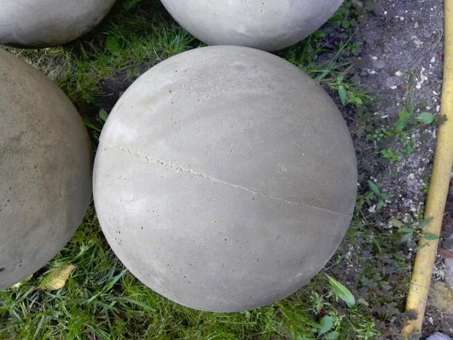 Kula betonowa ogrodowa cementowa 45cm kule na ogrodzenie