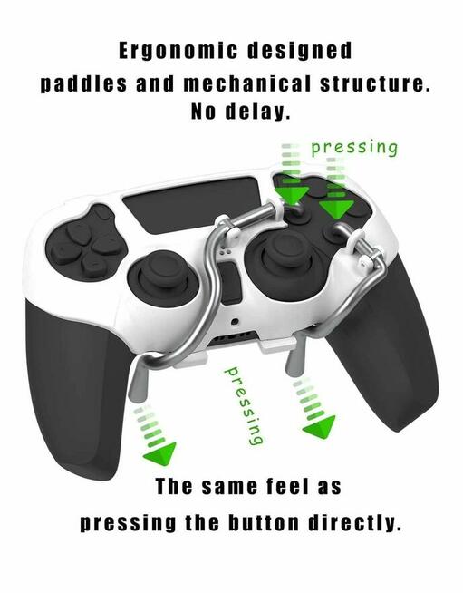 Nakładka łopatki do kontroler pad konsoli PlayStation 5 PS5