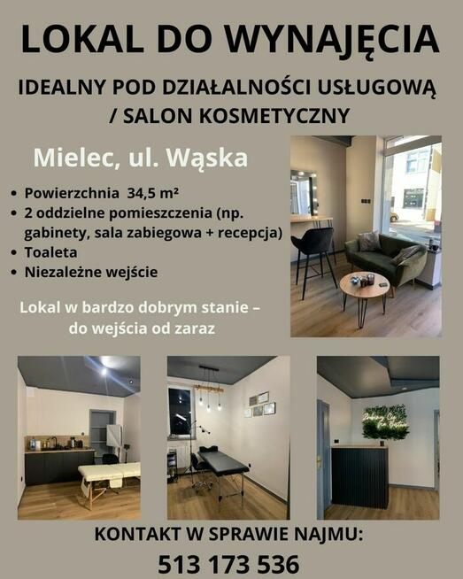 Lokal do wynajęcia idealny pod działalność usługową