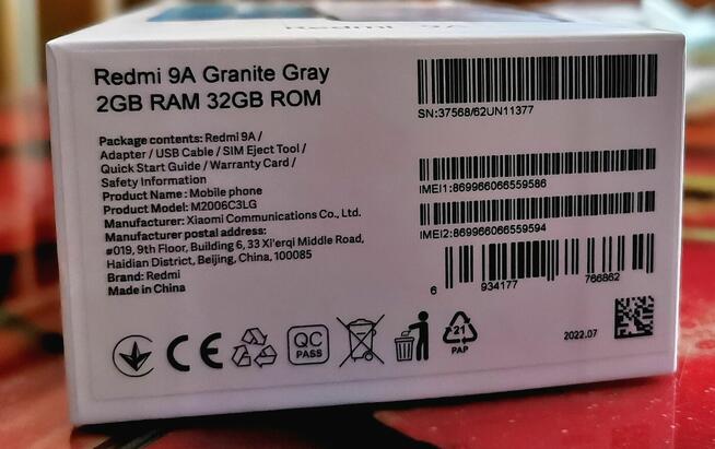 Xiaomi Redmi 9A SIM Orange Bardzo Mało Używany 1 Właściciel