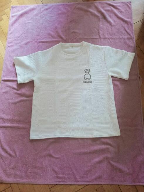 Komplet Bawełniany Beer Premium Gofrowy Biały Roz.XL