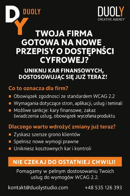 Dostosowanie strony do WCAG 2.2 – Uniknij kar