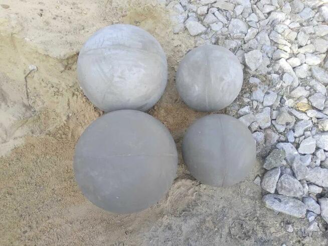 Kula betonowa ogrodowa cementowa 50cm kule na ogrodzenie