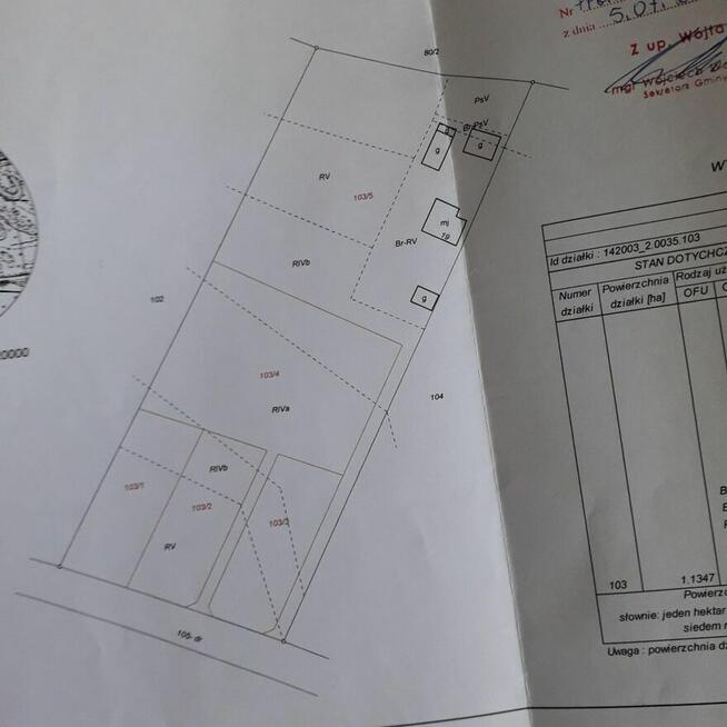 Sprzedam działkę budowlaną 1000m2
