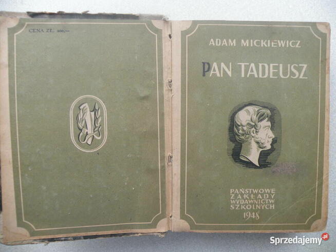 PAN TADEUSZ Adam Mickiewicz - 1948r. .