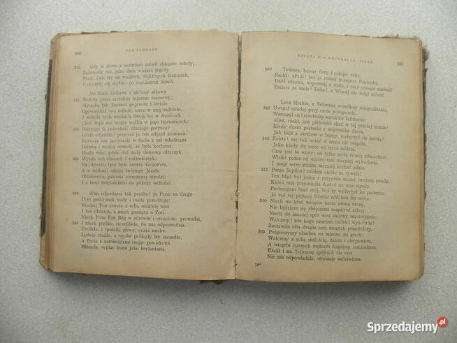 PAN TADEUSZ Adam Mickiewicz - 1948r. .