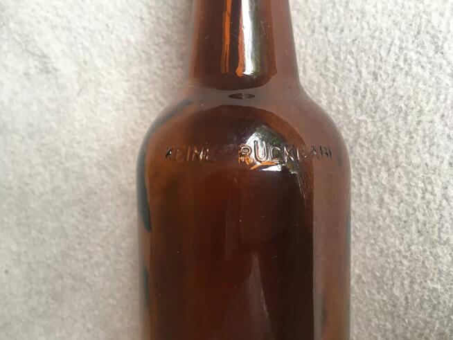 Stara butelka niemiecka kolekcjonerska 0,33 l